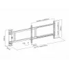 Multibrackets M Motorisierte Schwenkhalterung X-Large 50 kg 170° Schwarz