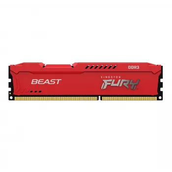 Kingston Technology FURY Beast, 8 GB, 1 X 8 GB, DDR3, 1866 MHz, 240-pin DIMM, Red