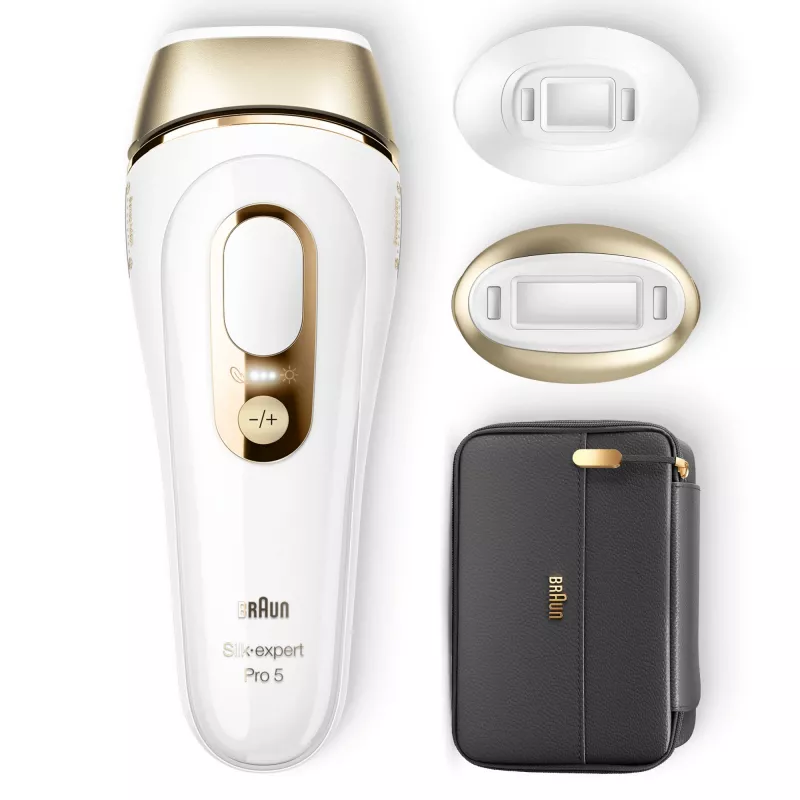 Braun Silk-expert Pro Silk·expert Pro 5 PL5140 Intense pulsed light (IPL) Gold, Weiß