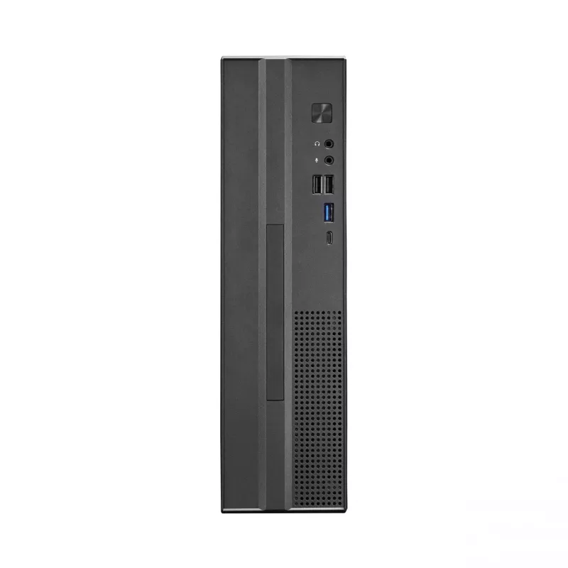 Computergehäuse CHIEFTEC DT-10B-300 Small Form Factor (SFF) Schwarz mit 300 W TFX-Netzteil