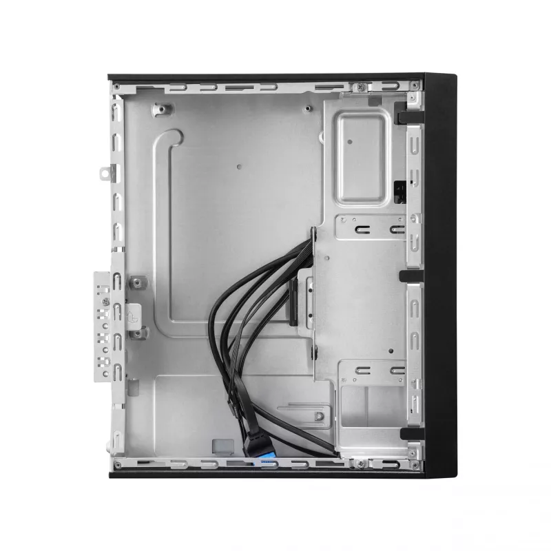 Computergehäuse CHIEFTEC DT-10B-300 Small Form Factor (SFF) Schwarz mit 300 W TFX-Netzteil