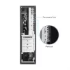 Computergehäuse CHIEFTEC DT-10B-300 Small Form Factor (SFF) Schwarz mit 300 W TFX-Netzteil