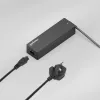Manhattan Netzkabel, UK 3-poliger Stecker auf C5-Buchse (Kleeblatt/dreieckig), 1,8 m, 16 A, Kabel, lebenslange Garantie