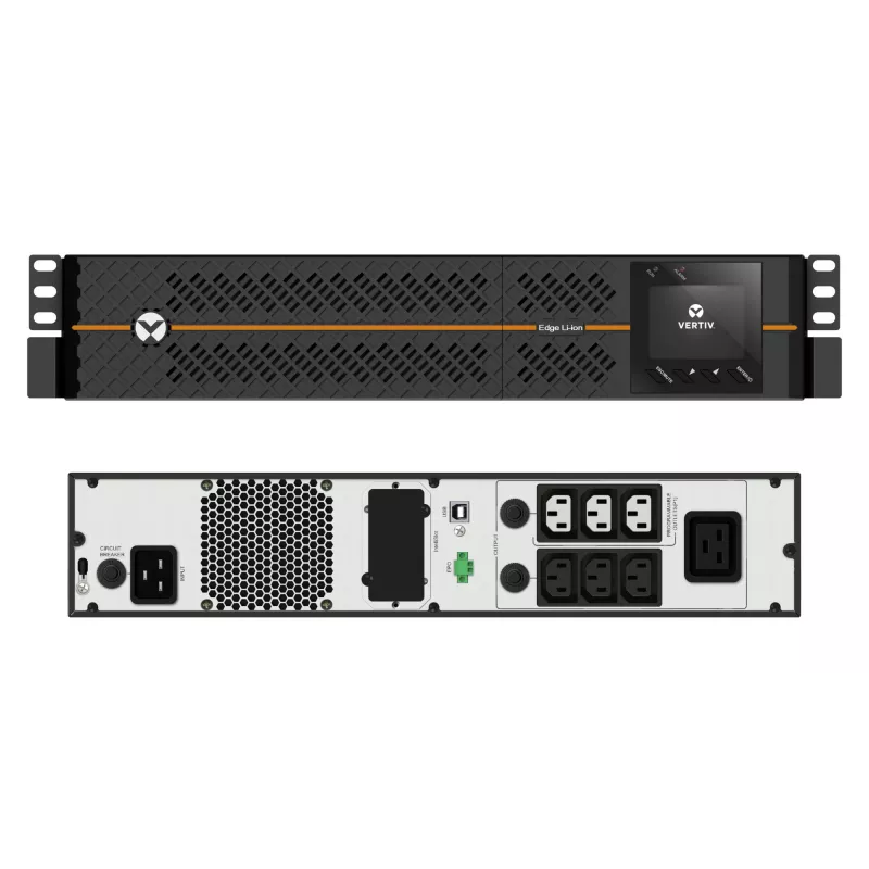 Vertiv EDGELI-2200IRT2U unterbrechungsfreie Stromversorgung (USV) Line-Interactive 2,2 kVA 1980 W 6 AC-Ausgänge