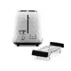 De’Longhi CTJ 2103.W Toaster 2 Scheiben 900 W Schwarz, Weiß