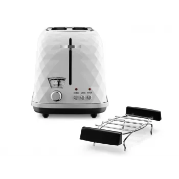 De’Longhi CTJ 2103.W Toaster 2 Scheiben 900 W Schwarz, Weiß