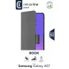 Cellularline Book - Galaxy A57 Book-Style-Hülle mit Kartenfach, Magnetverschluss und vollem Zugriff auf Tasten und Anschlüsse.