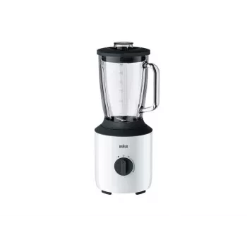 Braun PowerBlend 3 1,5 L Standmixer 800 W Schwarz, Weiß