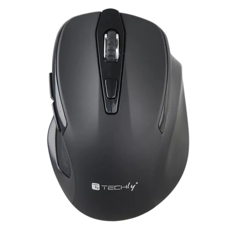 Techly IM 102-WBK Maus Office Rechtshänder RF Wireless Optisch 1600 DPI