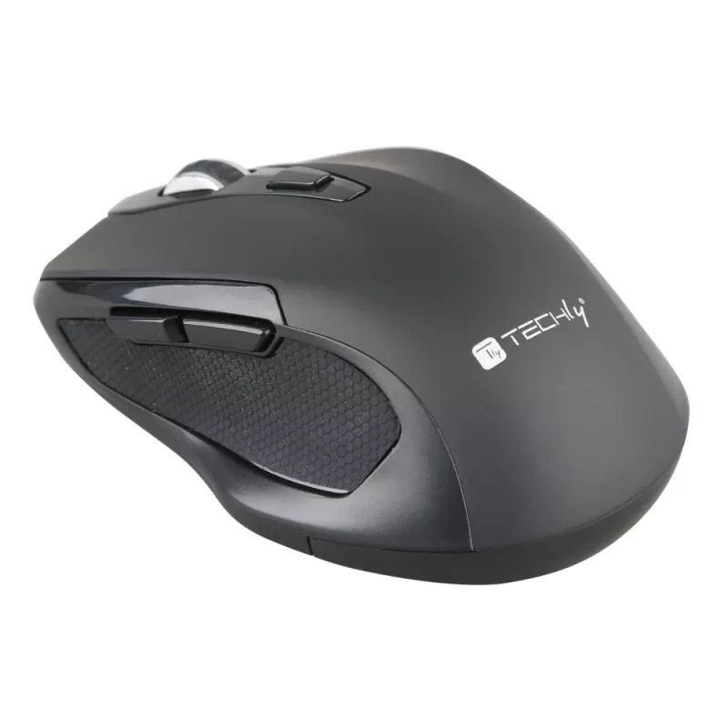 Techly IM 102-WBK Maus Office Rechtshänder RF Wireless Optisch 1600 DPI