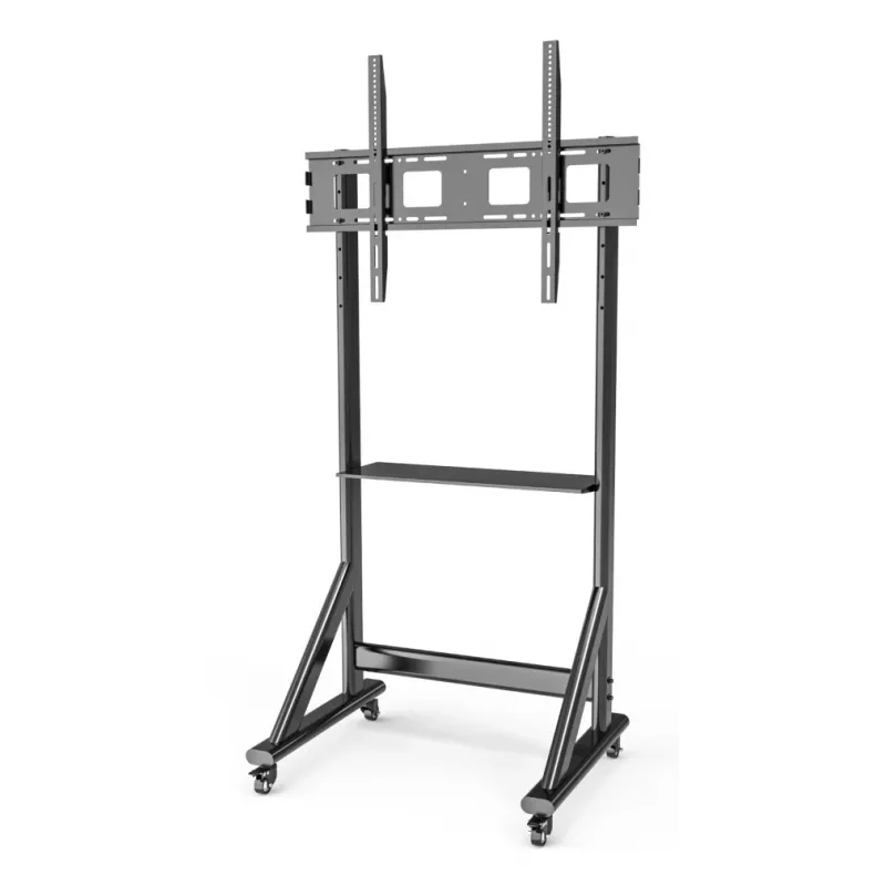 Techly ICA-TR7412 TV-Ständer/Stativ 2,54 m (100 Zoll) Schwarz