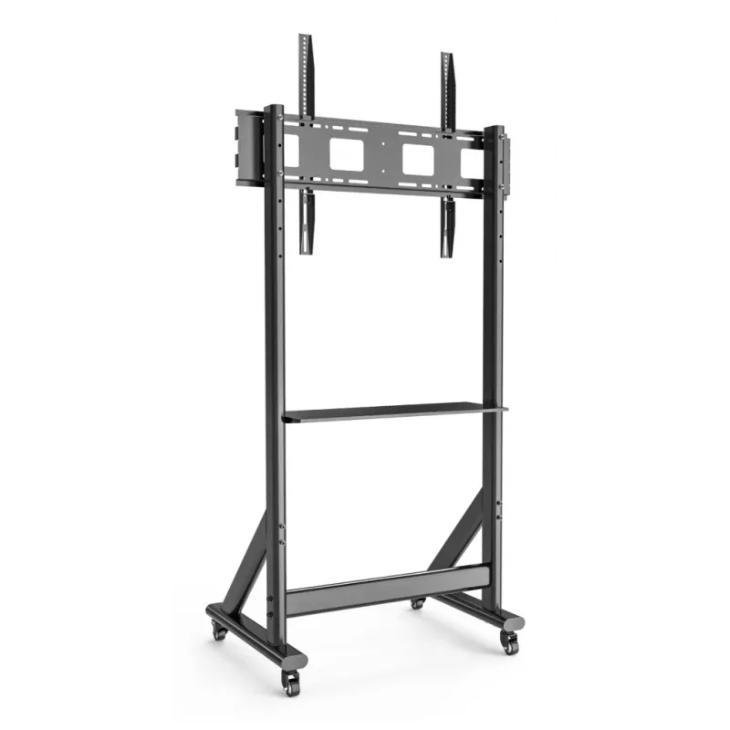 Techly ICA-TR7412 TV-Ständer/Stativ 2,54 m (100 Zoll) Schwarz