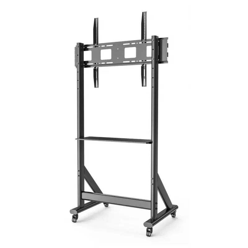 Techly ICA-TR7412 TV-Ständer/Stativ 2,54 m (100 Zoll) Schwarz