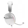 Glorious Gaming Glorious GHS Eternal RGB - Stereo RGB Gaming Headset für PC, PS5, PS4, Switch - Individuell abgestimmte abgewinkelte Treiber, verstellbares, kristallklares abnehmbares Mikrofon, USB-C - Langlebig, Komfort für den ganzen Tag und die ganze Nacht - Weiß