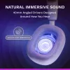 Glorious Gaming Glorious GHS Eternal RGB - Stereo RGB Gaming Headset für PC, PS5, PS4, Switch - Individuell abgestimmte abgewinkelte Treiber, verstellbares, kristallklares abnehmbares Mikrofon, USB-C - Langlebig, Komfort für den ganzen Tag und die ganze Nacht - Weiß