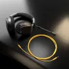 Glorious Gaming Glorious GHS Eternal - Stereo-Gaming-Headset für PC, PS5, PS4, Xbox, Switch - Individuell abgestimmte, abgewinkelte Treiber, verstellbares, kristallklares, abnehmbares Mikrofon, 3,5 mm - Robust, ganztägiger und nächtlicher Komfort - Schwarz