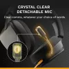Glorious Gaming Glorious GHS Eternal - Stereo-Gaming-Headset für PC, PS5, PS4, Xbox, Switch - Individuell abgestimmte, abgewinkelte Treiber, verstellbares, kristallklares, abnehmbares Mikrofon, 3,5 mm - Robust, ganztägiger und nächtlicher Komfort - Schwarz