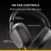 Glorious Gaming Glorious GHS Eternal - Stereo-Gaming-Headset für PC, PS5, PS4, Xbox, Switch - Individuell abgestimmte, abgewinkelte Treiber, verstellbares, kristallklares, abnehmbares Mikrofon, 3,5 mm - Robust, ganztägiger und nächtlicher Komfort - Schwarz