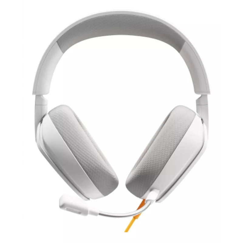 Glorious Gaming Glorious GHS Eternal - Stereo-Gaming-Headset für PC, PS5, PS4, Xbox, Switch - Speziell abgestimmte, abgewinkelte Treiber, verstellbares, kristallklares, abnehmbares Mikrofon, 3,5 mm - Langlebig, ganztägiger und nächtlicher Komfort - Weiß