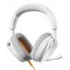 Glorious Gaming Glorious GHS Eternal - Stereo-Gaming-Headset für PC, PS5, PS4, Xbox, Switch - Speziell abgestimmte, abgewinkelte Treiber, verstellbares, kristallklares, abnehmbares Mikrofon, 3,5 mm - Langlebig, ganztägiger und nächtlicher Komfort - Weiß