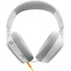 Glorious Gaming Glorious GHS Eternal - Stereo-Gaming-Headset für PC, PS5, PS4, Xbox, Switch - Speziell abgestimmte, abgewinkelte Treiber, verstellbares, kristallklares, abnehmbares Mikrofon, 3,5 mm - Langlebig, ganztägiger und nächtlicher Komfort - Weiß