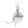 Glorious Gaming Glorious GHS Eternal - Stereo-Gaming-Headset für PC, PS5, PS4, Xbox, Switch - Speziell abgestimmte, abgewinkelte Treiber, verstellbares, kristallklares, abnehmbares Mikrofon, 3,5 mm - Langlebig, ganztägiger und nächtlicher Komfort - Weiß