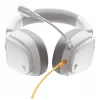 Glorious Gaming Glorious GHS Eternal - Stereo-Gaming-Headset für PC, PS5, PS4, Xbox, Switch - Speziell abgestimmte, abgewinkelte Treiber, verstellbares, kristallklares, abnehmbares Mikrofon, 3,5 mm - Langlebig, ganztägiger und nächtlicher Komfort - Weiß