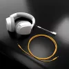 Glorious Gaming Glorious GHS Eternal - Stereo-Gaming-Headset für PC, PS5, PS4, Xbox, Switch - Speziell abgestimmte, abgewinkelte Treiber, verstellbares, kristallklares, abnehmbares Mikrofon, 3,5 mm - Langlebig, ganztägiger und nächtlicher Komfort - Weiß