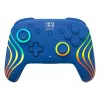 Kabelgebundenes & kabelloses Gamepad Turtle Beach Afterglow Wave Blue für Nintendo Switch 2 – Bluetooth/USB-C, RGB, integrierter 20-Stunden-Akku, 3 m Kabel