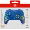 Kabelgebundenes & kabelloses Gamepad Turtle Beach Afterglow Wave Blue für Nintendo Switch 2 – Bluetooth/USB-C, RGB, integrierter 20-Stunden-Akku, 3 m Kabel