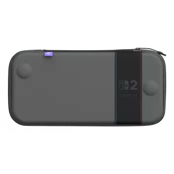 Travel case Turtle Beach PlayTrek schlank Case für Nintendo Switch 2 — Anthrazit Schwarz, 290×58×145 mm
