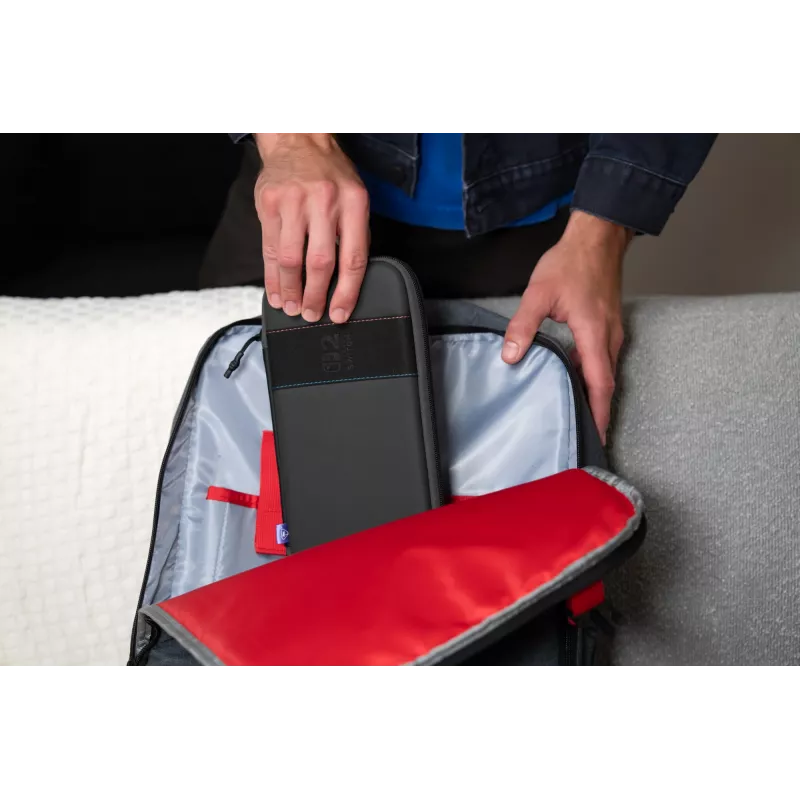 Travel case Turtle Beach PlayTrek schlank Case für Nintendo Switch 2 — Anthrazit Schwarz, 290×58×145 mm