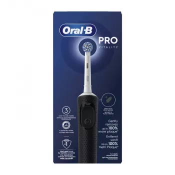 Elektrische Zahnbürste BRAUN Oral‑B Vitality Pro — rotierend/oszillierend, Schwarz