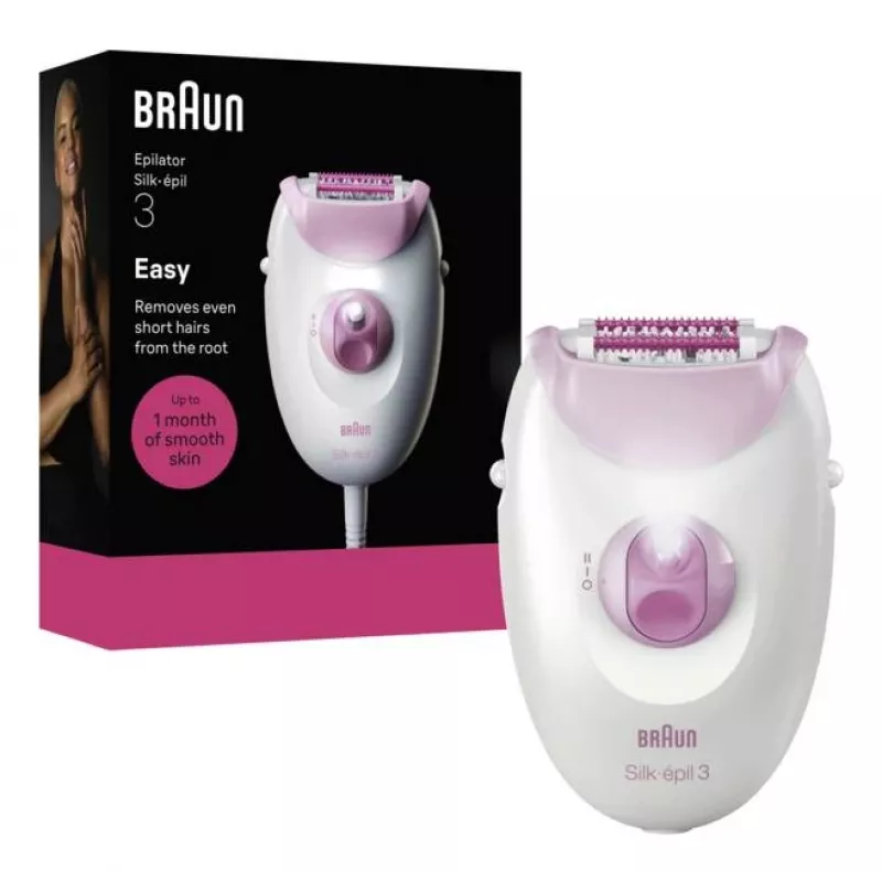Braun Silk-epil 3-000 20 Pinzetten Pink