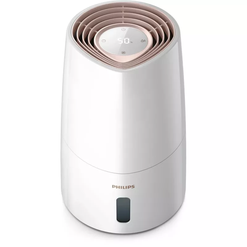 Luftbefeuchter Philips HU3916/10 3 L Ultraschall, 25 W, weiß/roségold, 250×250×375 mm