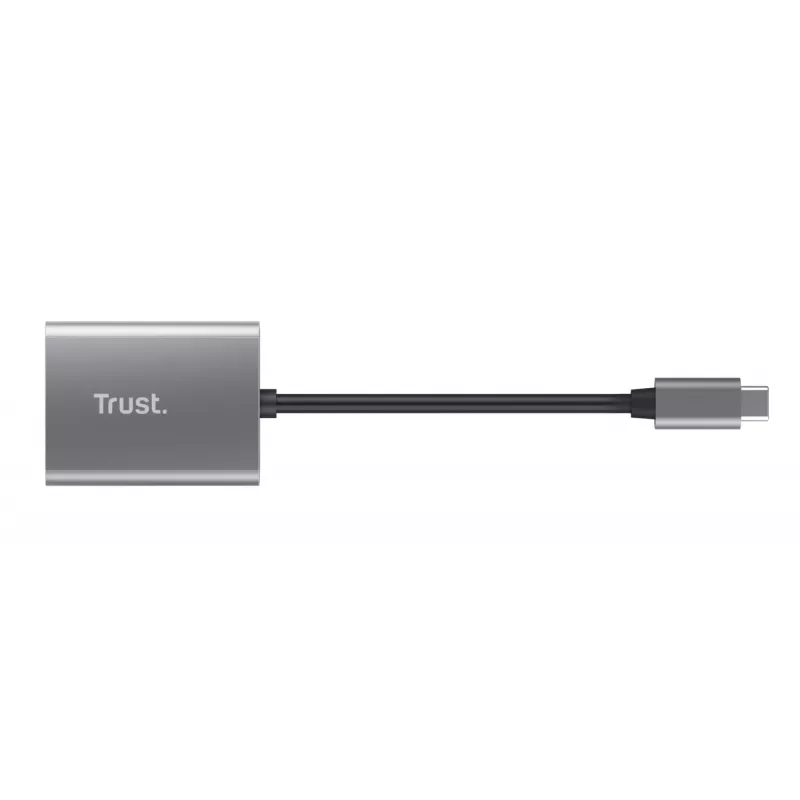 Trust 24136 Kartenleser USB 3.2 Gen 1 (3.1 Gen 1) Type-C Aluminium