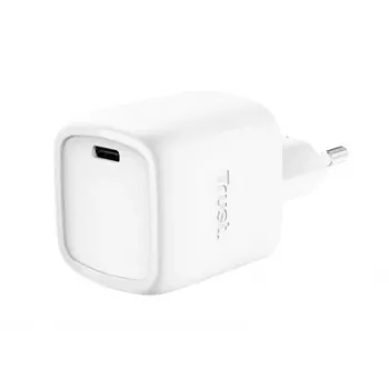 Ladegerät Trust Maxo 30W USB-C GaN Ladegerät für den Innenbereich Schnellladung Weiß