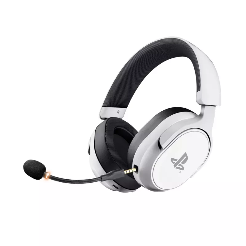 Trust GXT 499 Forta Headset Kabelgebunden & Kabellos Kopfband Gaming Weiß
