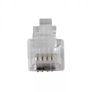ACT RJ10 (4P/4C) Modularer Steckverbinder für Flachkabel