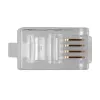 ACT RJ10 (4P/4C) Modularer Steckverbinder für Flachkabel