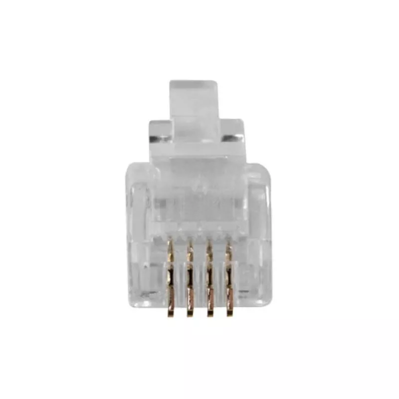 ACT RJ10 (4P/4C) Modularer Steckverbinder für Flachkabel
