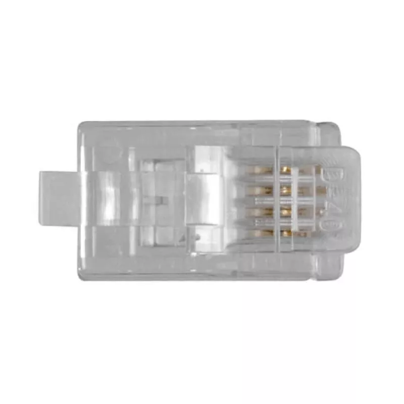 ACT RJ10 (4P/4C) Modularer Steckverbinder für Flachkabel