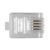 ACT RJ11 (4P/4C) Modularstecker für Flachkabel