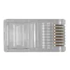 ACT RJ45 (8P/8C) modularer Stecker für Rundkabel mit Massivleitern