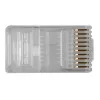 ACT RJ48 (10P/10C) Modularstecker für Flachkabel