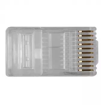 ACT RJ48 (10P/10C) Modularstecker für Flachkabel