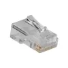 ACT RJ48 (10P/10C) Modularstecker für Flachkabel