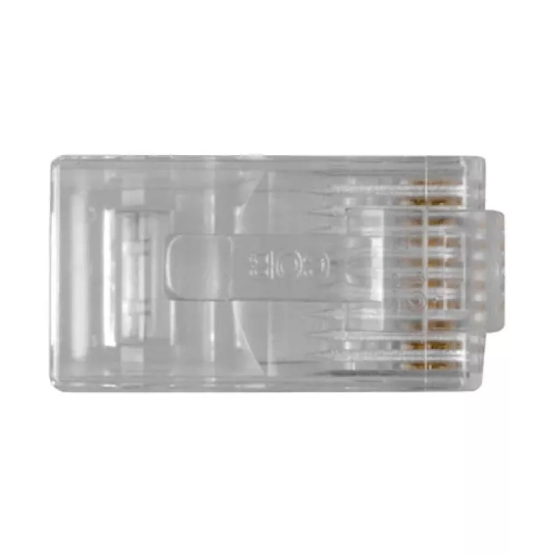 ACT RJ48 (10P/10C) Modularstecker für Flachkabel