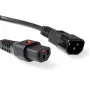 ACT Stromkabel C13 IEC Lock C14 schwarz 1 m PC1024 230 V 10 A