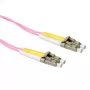 ACT 50 Meter LSZH Multimode 50/125 OM4 Glasfaser-Patchkabel Duplex mit LC-Steckern